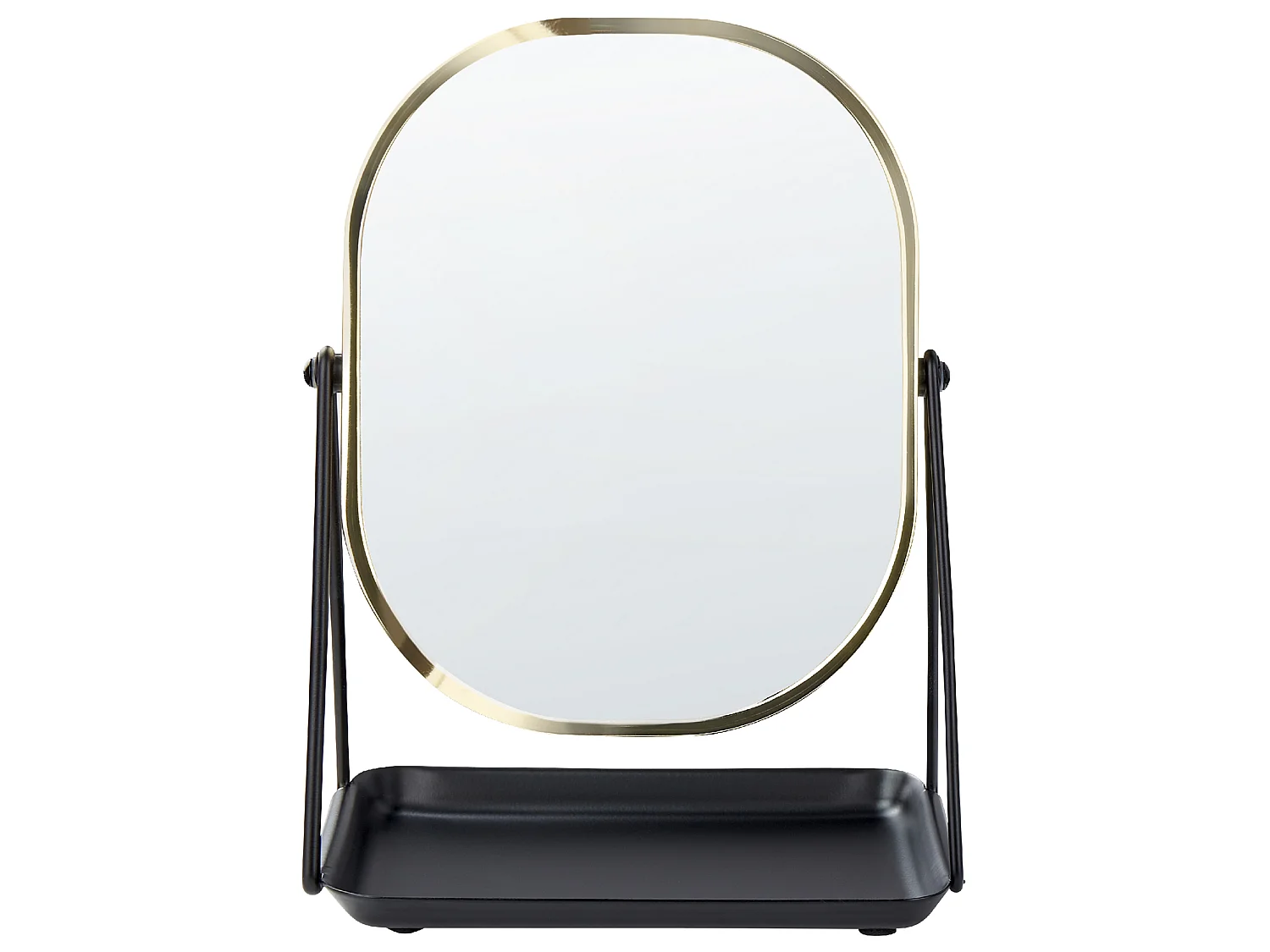 Specchio per make-up CORREZE Oro