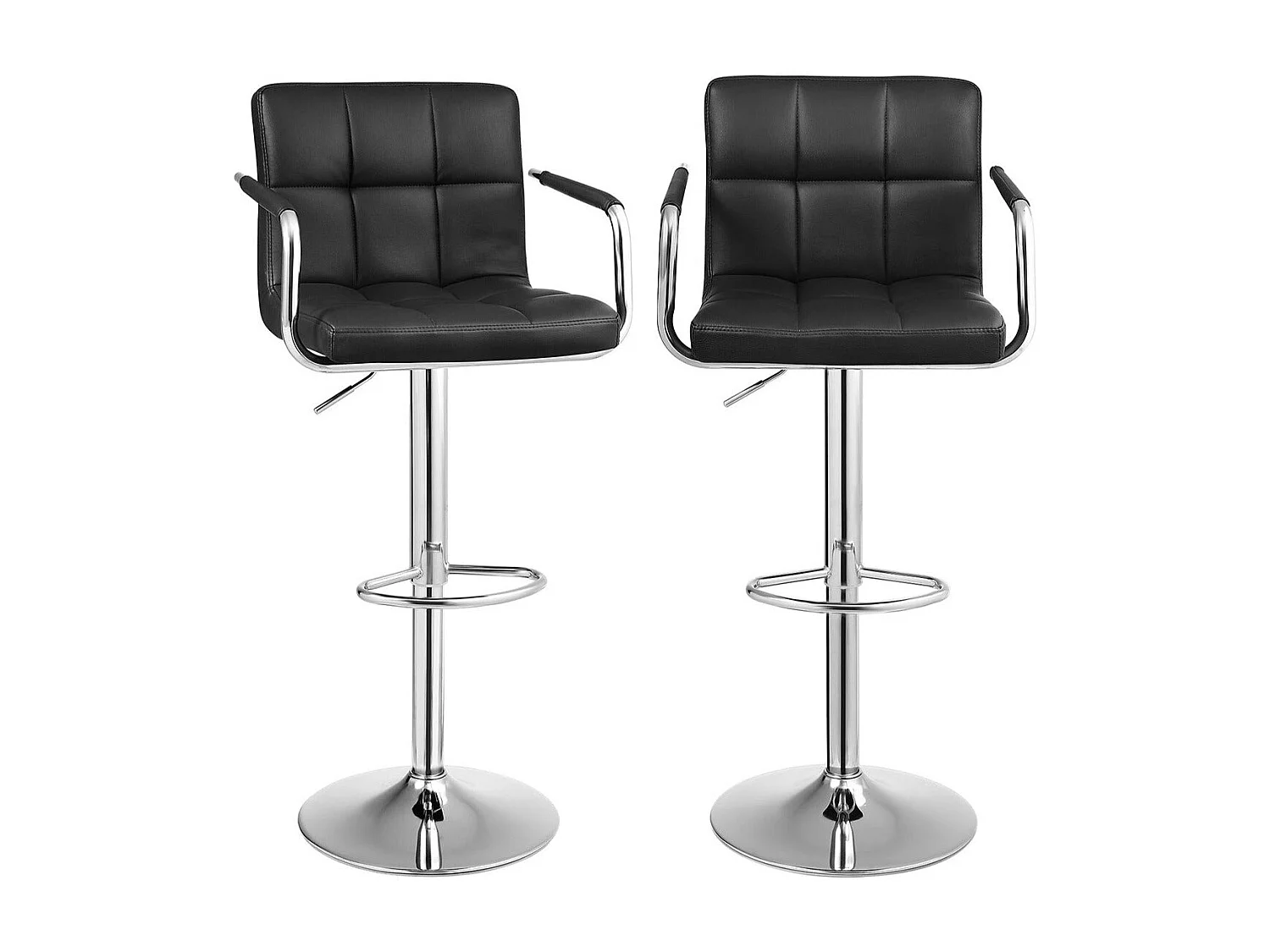 Lot de 2 tabourets 38.5 x 52.5 x 95 cm 12_0002549