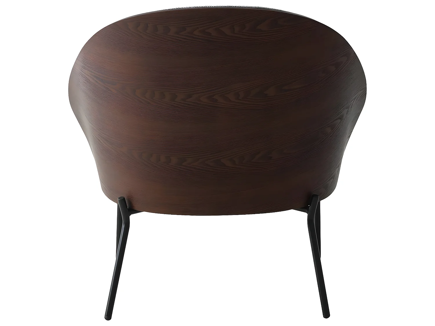 Canelas  - Fauteuil en tissu et métal - Gris clair