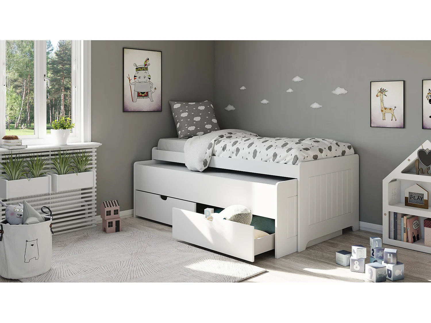 Lit compact pour jeunes