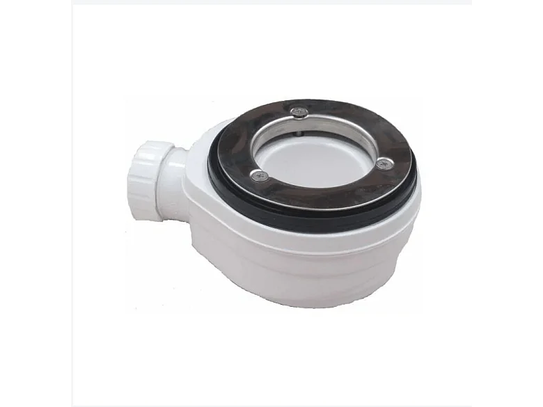 Receveur de Douche 75X100 cm Ligne Vulcano Extra Fin Blanc + Cabine de Douche 75x100 cm Haut 200 cm Avec Ouverture d'Angle