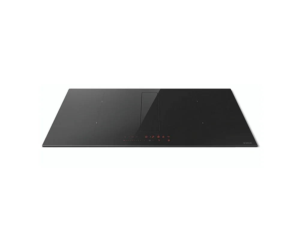 Elica Table de cuisson aspirante induction 83cm 4 feux 7400w noir - PRF0179476