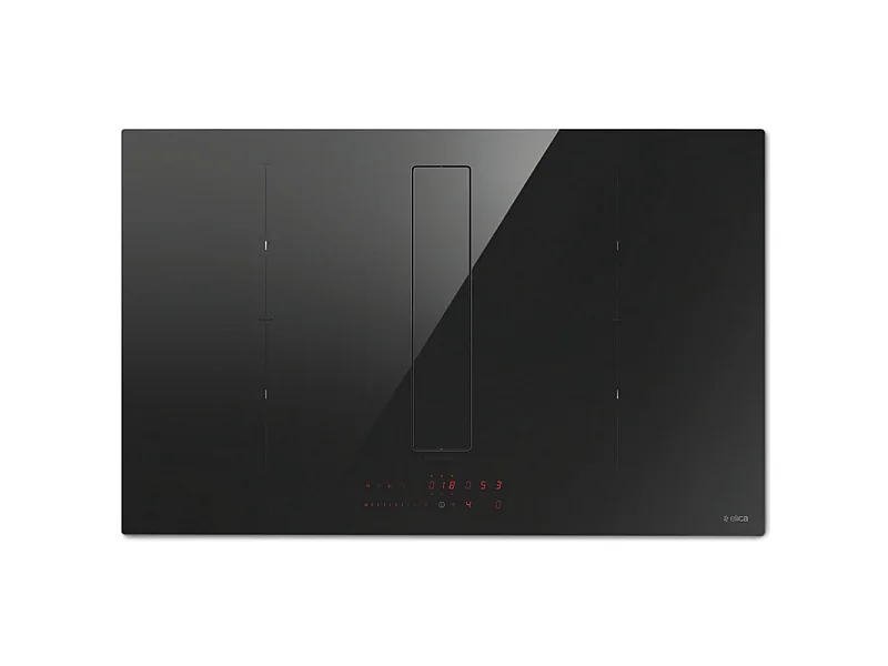 Elica Table de cuisson aspirante induction 83cm 4 feux 7400w noir - PRF0179476