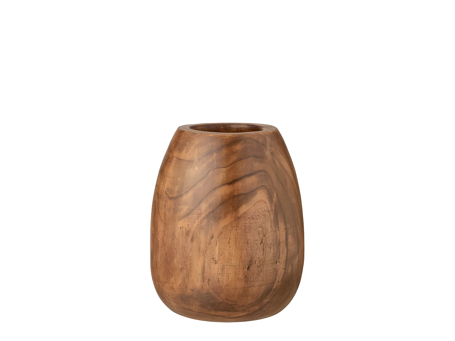 Cache-Pot Déco "Wood Paulownia" 40cm Marron