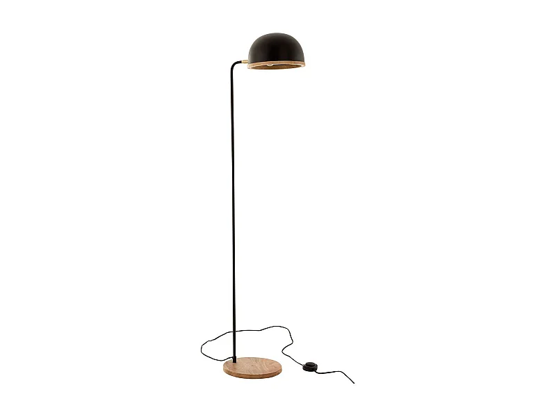 Lampadaire Design en Métal "Evy" 130cm Noir