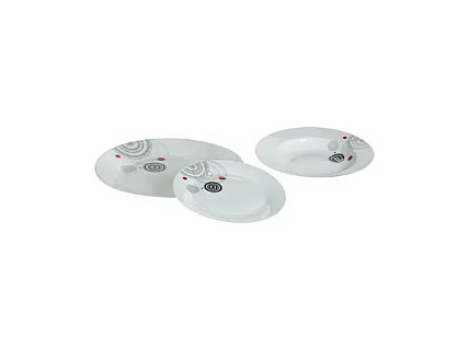 Service de Table 18 Pièces "Instant" 27cm Blanc