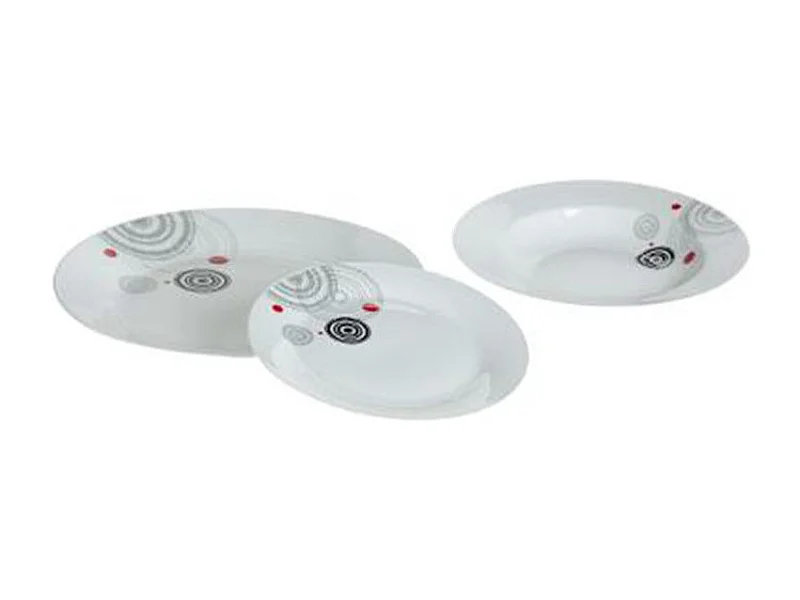 Service de Table 18 Pièces "Instant" 27cm Blanc