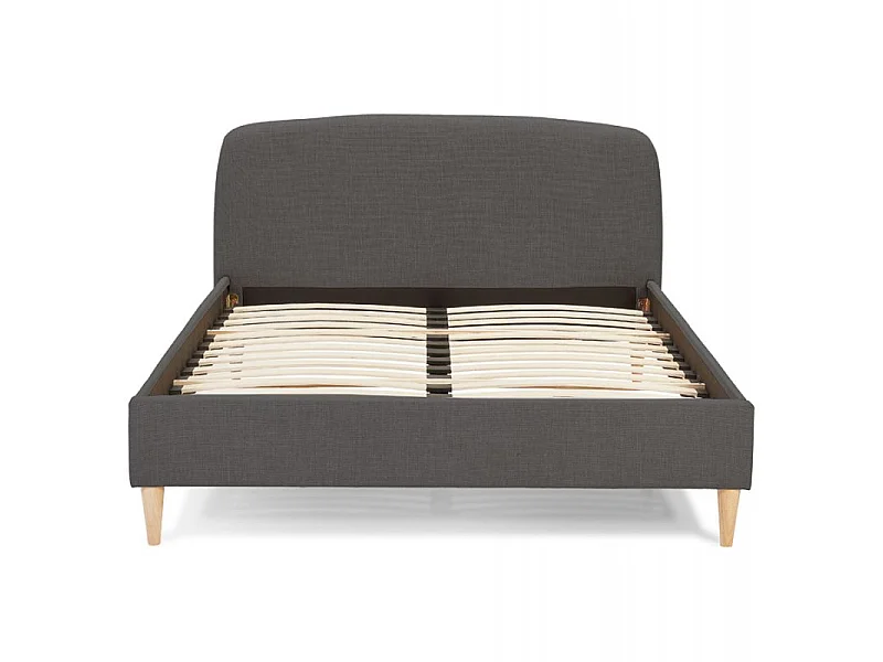 Lit Adulte Design "Dalinda" 140x200cm Noir