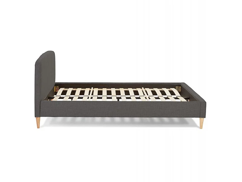 Lit Adulte Design "Dalinda" 140x200cm Noir