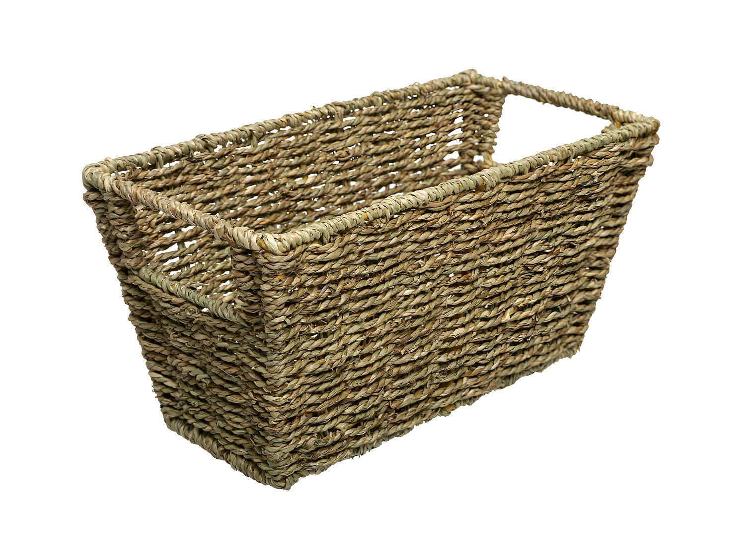 Panier de Rangement en Seagrass 15 x 31 x 15 cm