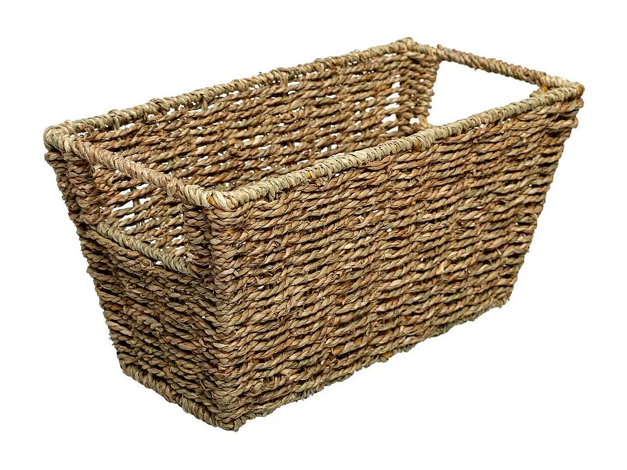 Panier de Rangement "Seagrass" 15x31cm Naturel