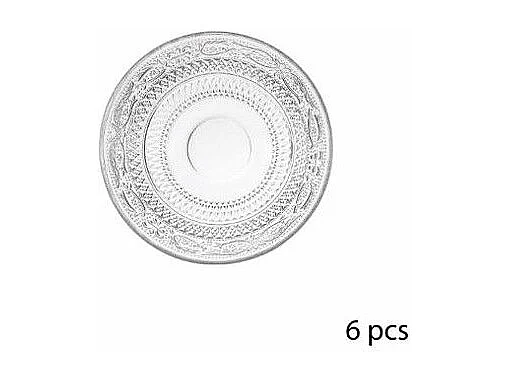 Service de Table 18 Pièces "Renaissance" Transparent