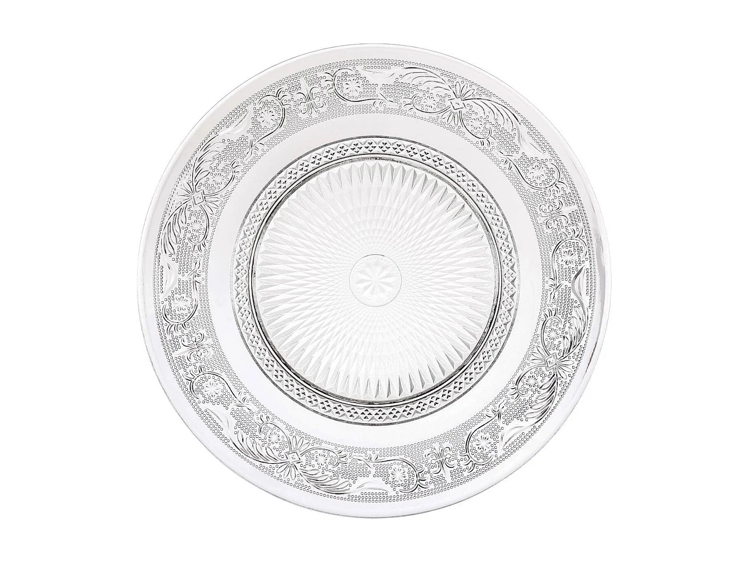 Service de Table 18 Pièces "Renaissance" Transparent