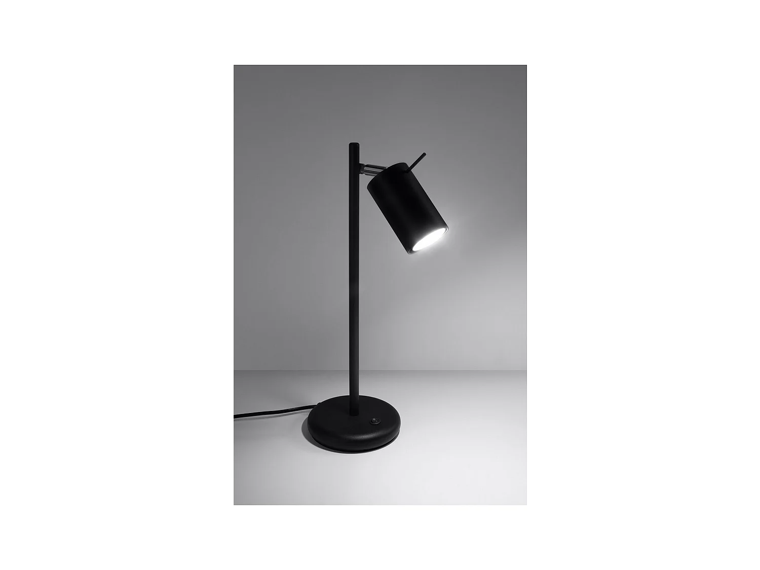 Lampa biurkowa RING czarna