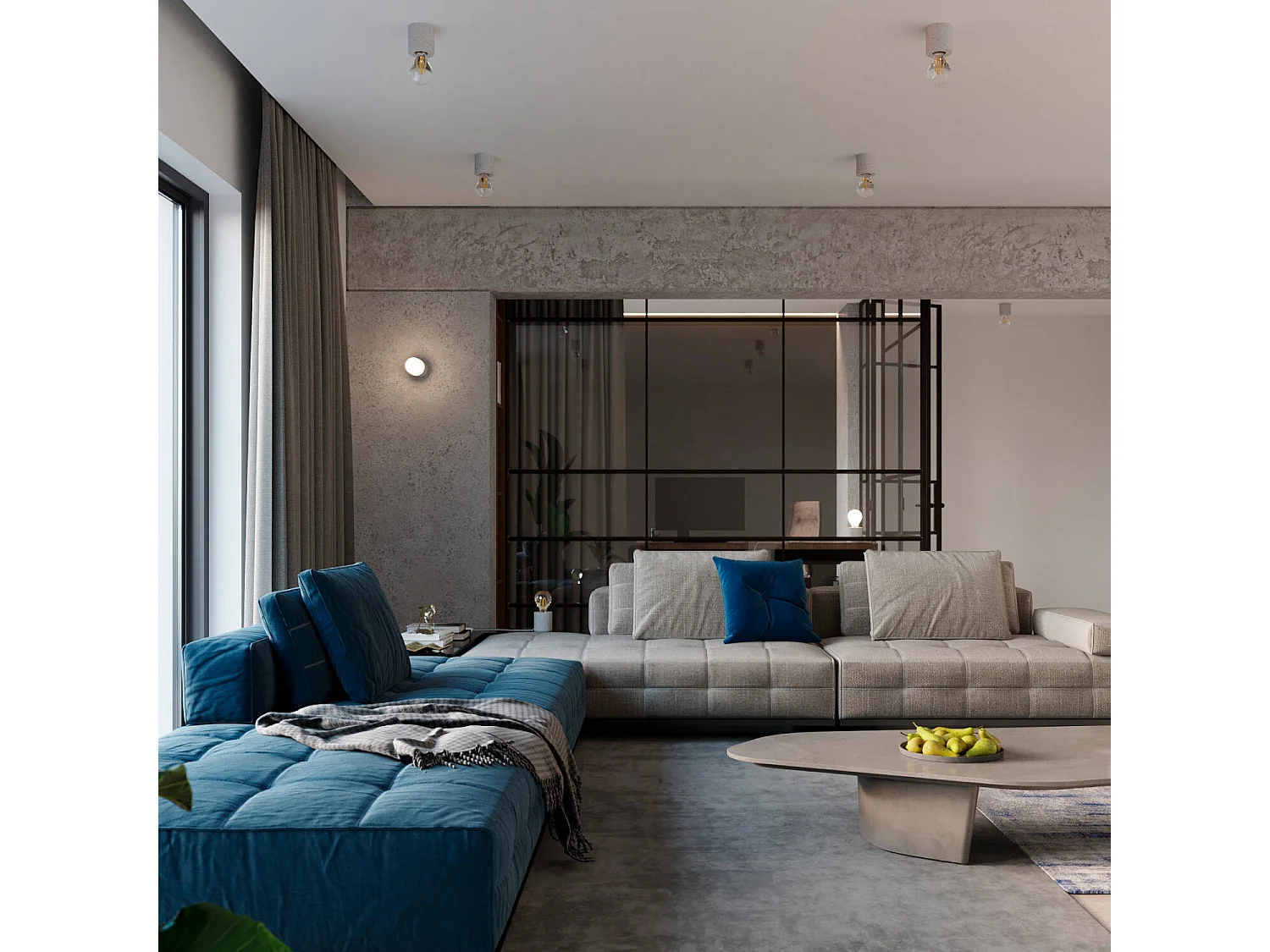 Tischlampe Grey E27 Tischlampe Grau E27