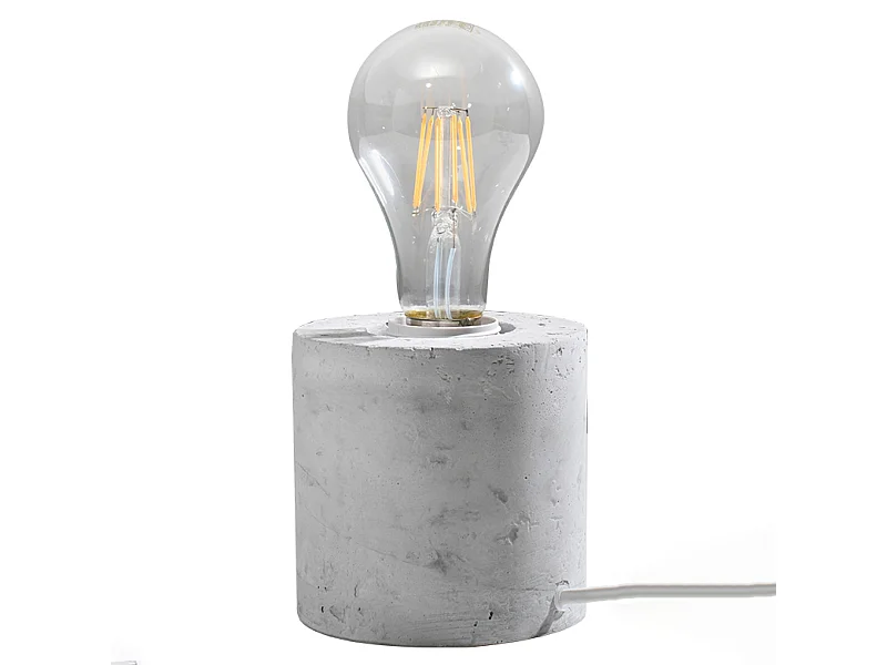 Sollux SALGADO Lampe à poser Gris E27