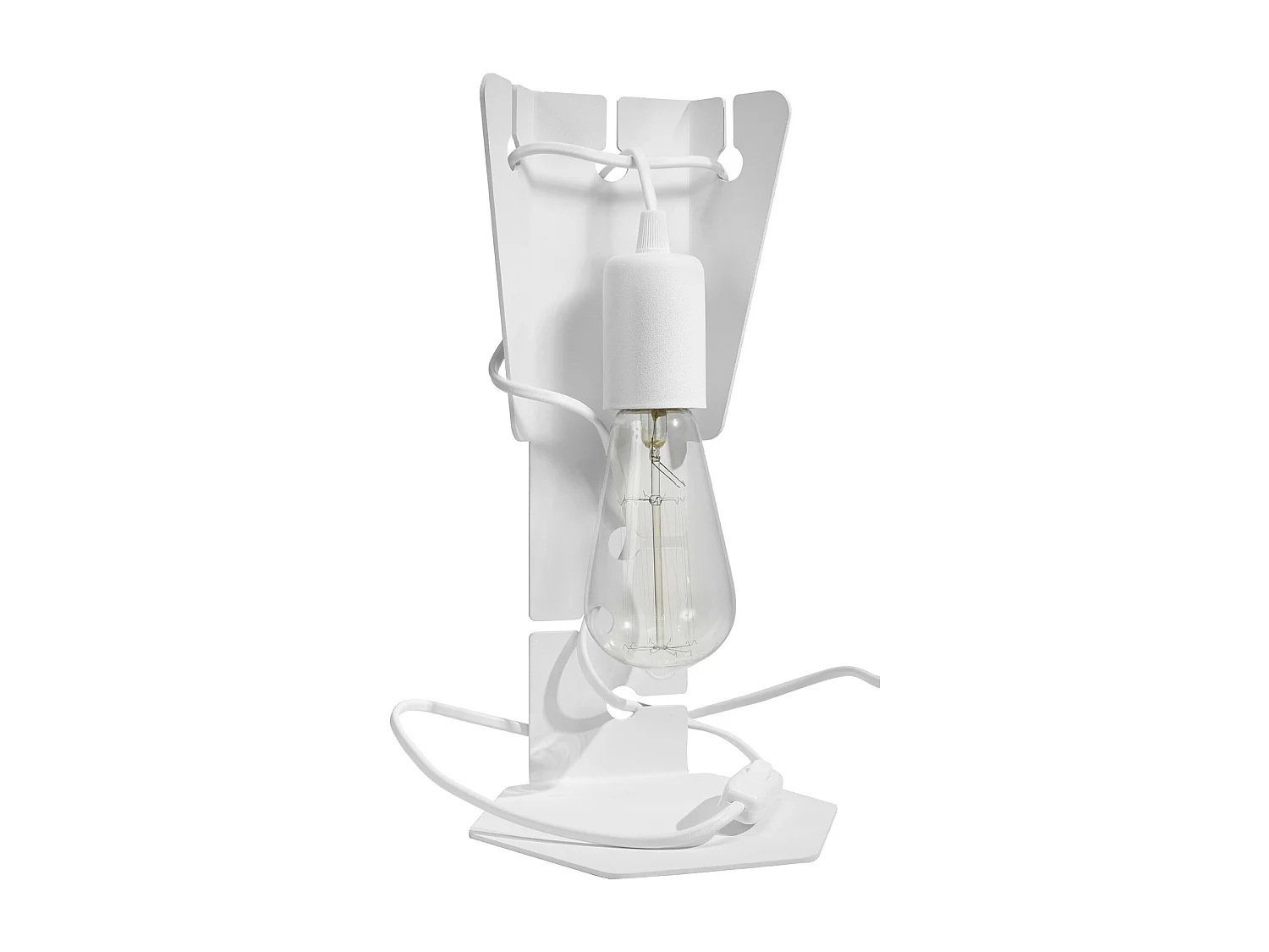 Designer Tischlampe White E27 Designer Tischleuchte Weiß E27