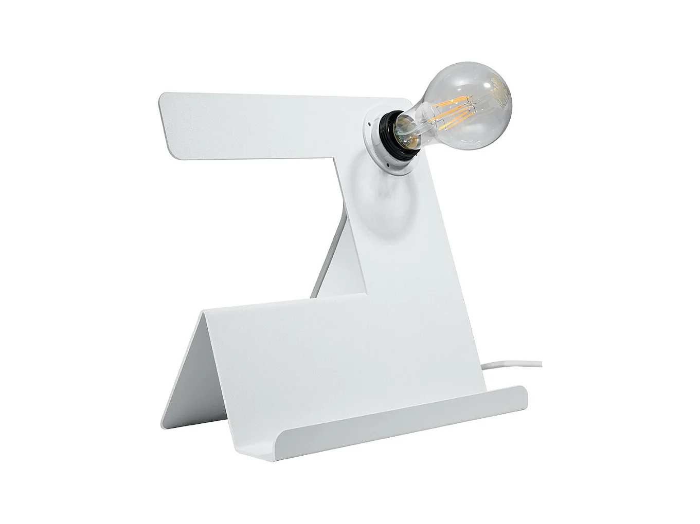 Sollux INCLINE Lampe à poser Blanc E27