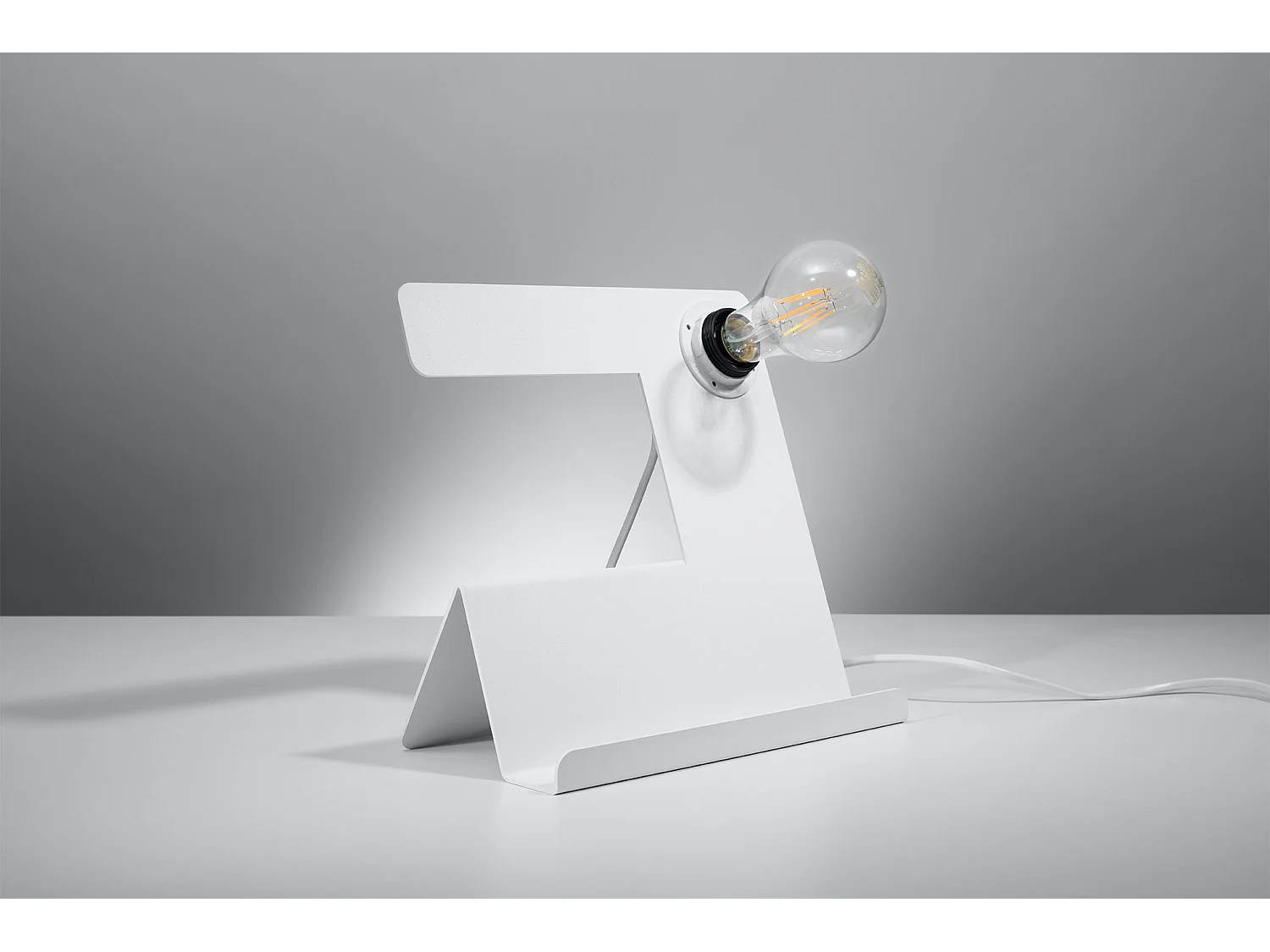 Sollux INCLINE Lampe à poser Blanc E27