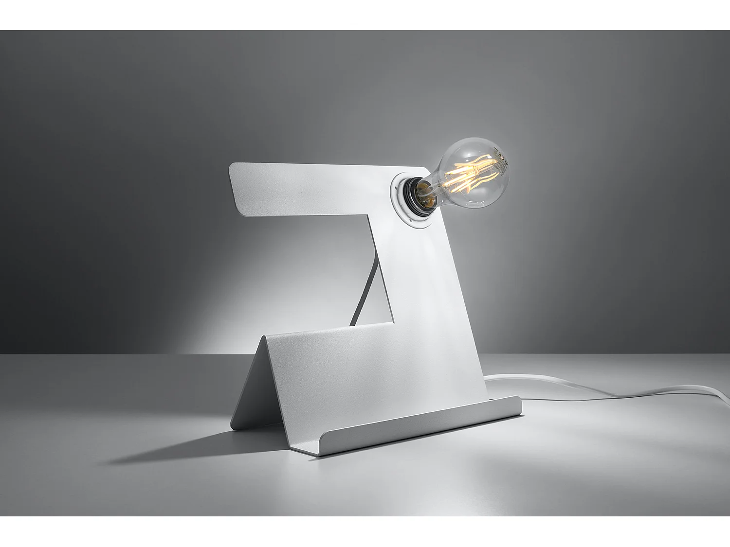 Sollux INCLINE Lampe à poser Blanc E27
