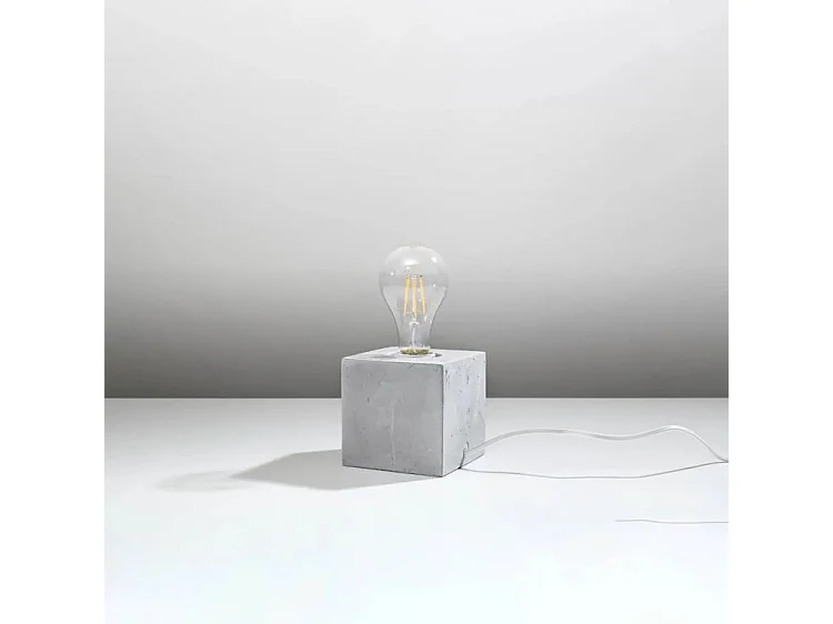 Tischlampe Grey E27 Tischlampe Grau E27