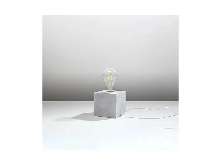 Sollux ARIZ Lampe à poser Gris E27