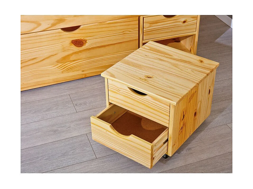 Claas Doppelbett 140x200 cm einschl. Lattenroste, natur.