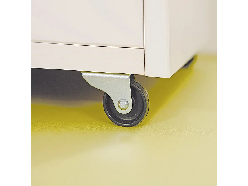 Till Bett 140 x 190 cm inkl. 2 Lattenroste weiß.