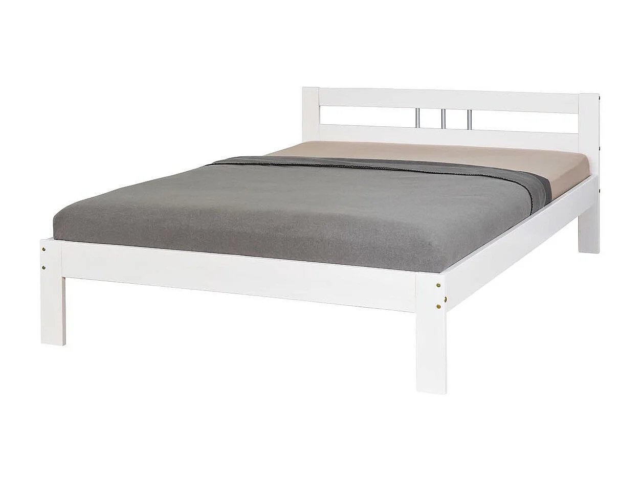 Fana bed 140x200cm wit.