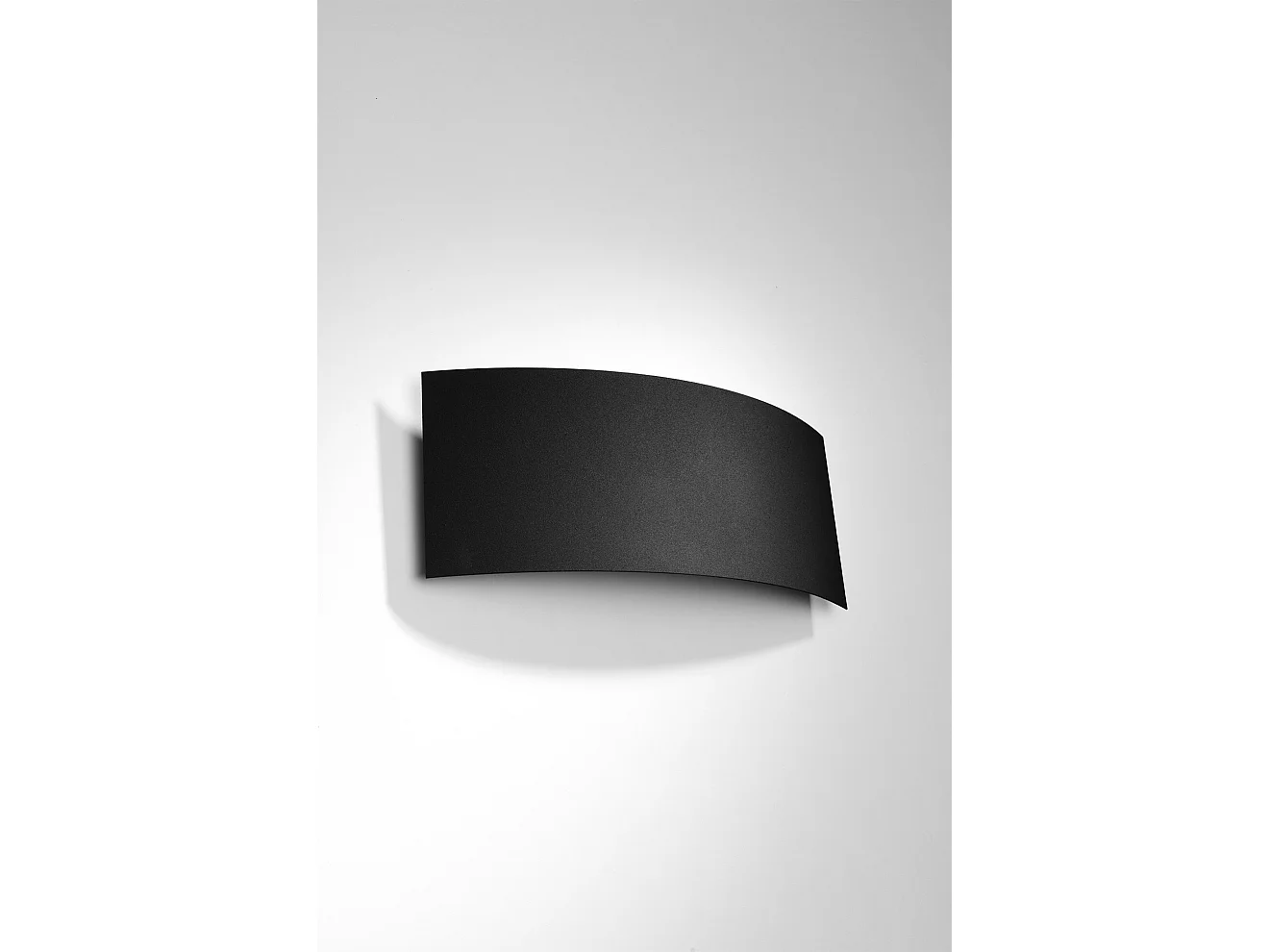 Candeeiros De Parede Magnus Moderno, Aço - 2 Lichtbronnen - L.34 X H.14 Cm - Preto