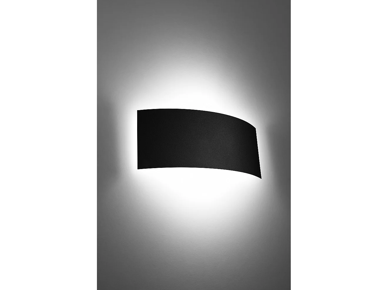 Wandlampen Magnus Modern Van  - 2 Lichtbronnen - L.34 X H.14 Cm - Zwart