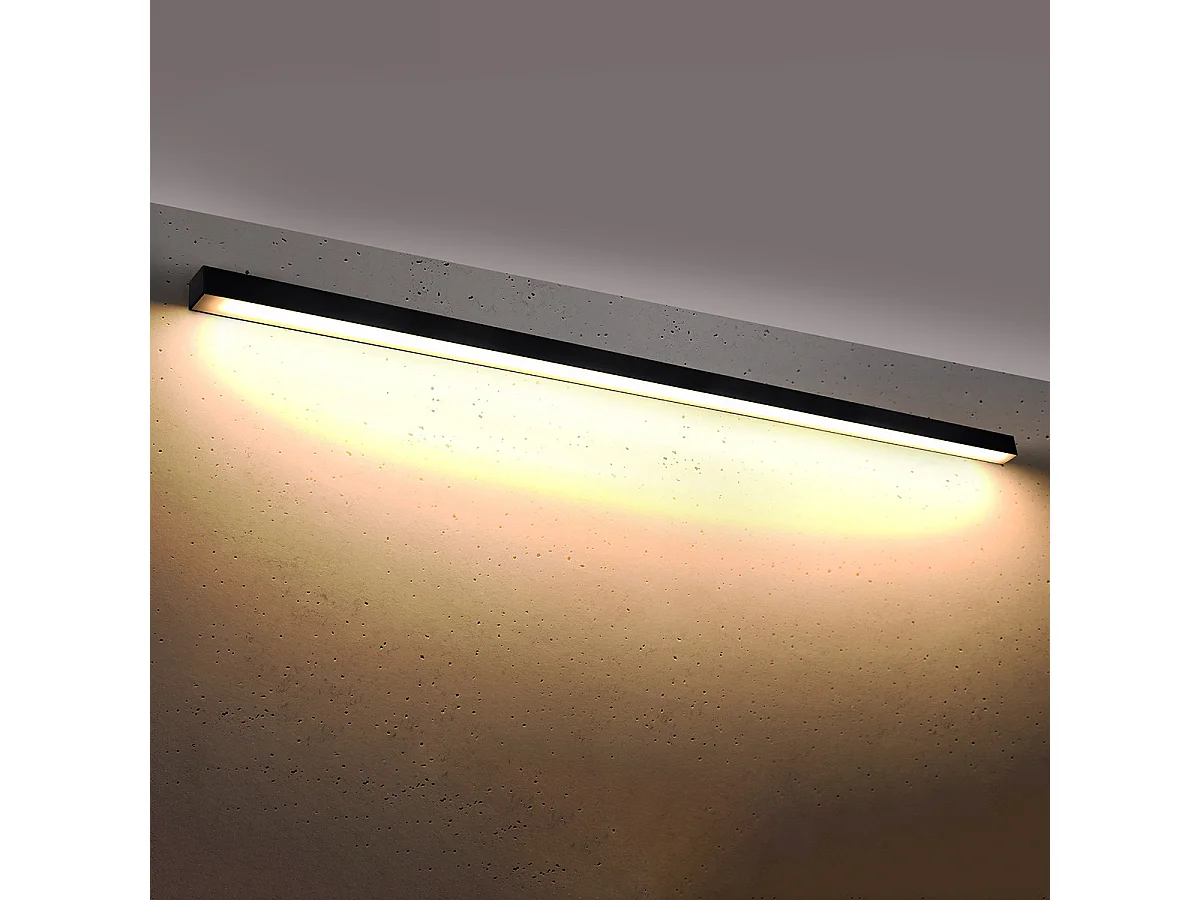 Sollux Pinne Aplique Led Integrado Negro