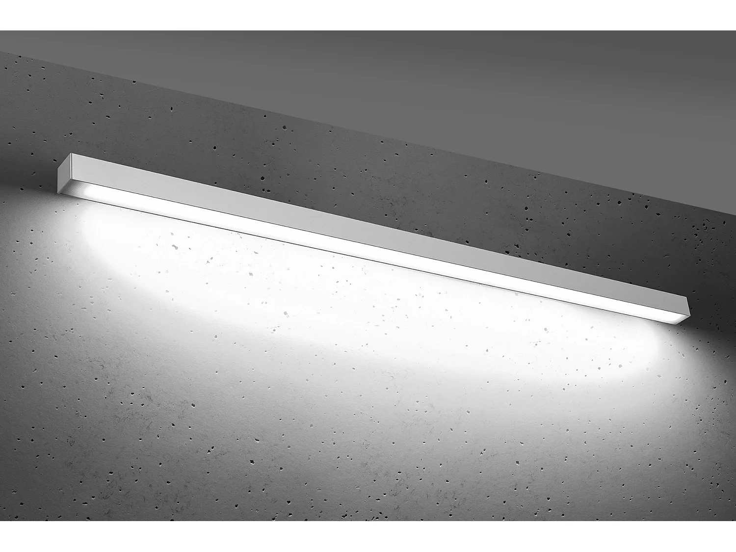 Applique da incasso a LED integrate bianche 145cm 4000K Apliques empotrables LED integrados Blanco 145cm 4000K
