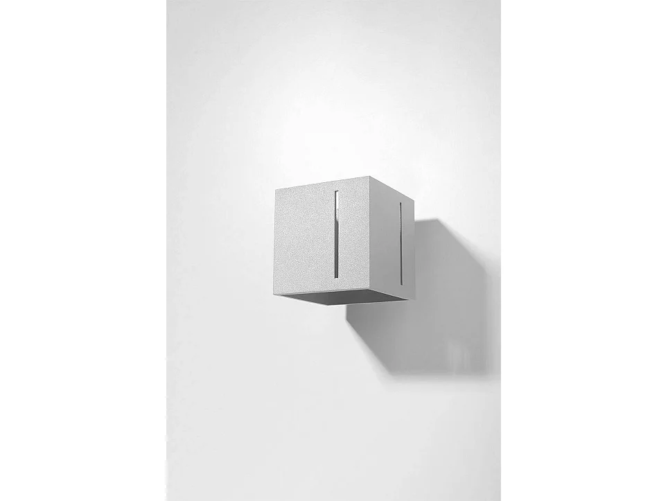 Sollux PIXAR - 1 licht Flush Wand Hellgrau, G9