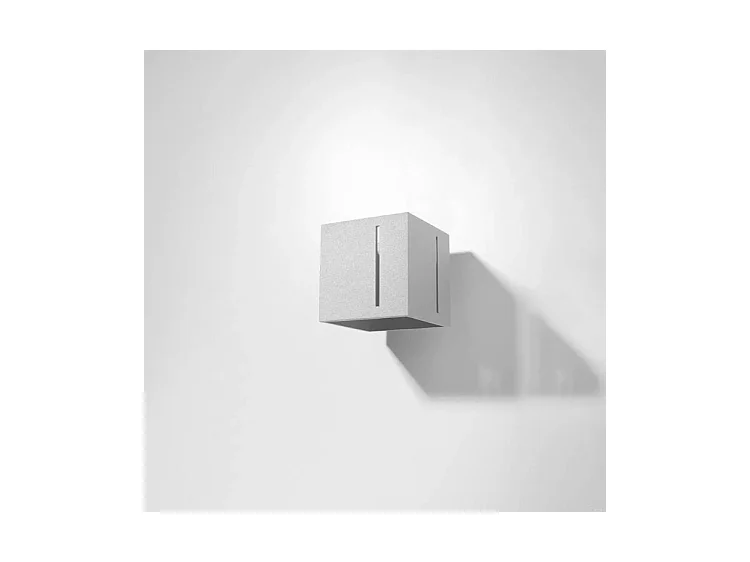 Sollux PIXAR Plafonnier à 1 lumière, gris, G9