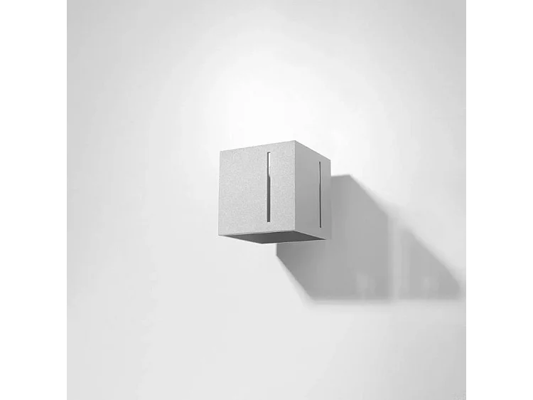 Sollux PIXAR Plafonnier à 1 lumière, gris, G9