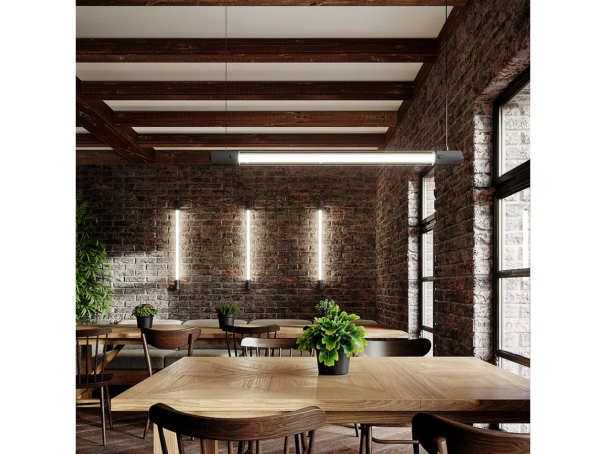 Sollux VALO Appliques Encastrables Linéaires Noir T8