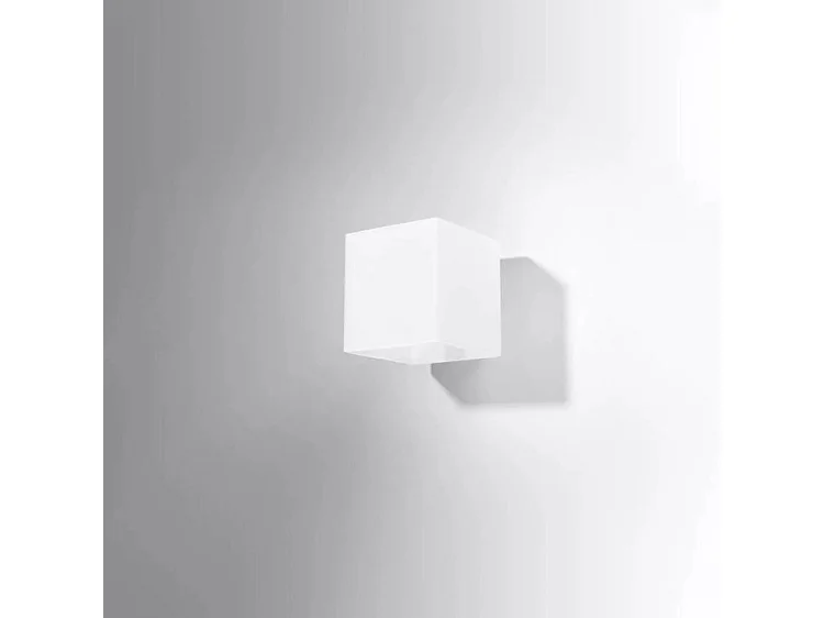 Sollux Applique murale à 1 lumière, blanc, G9