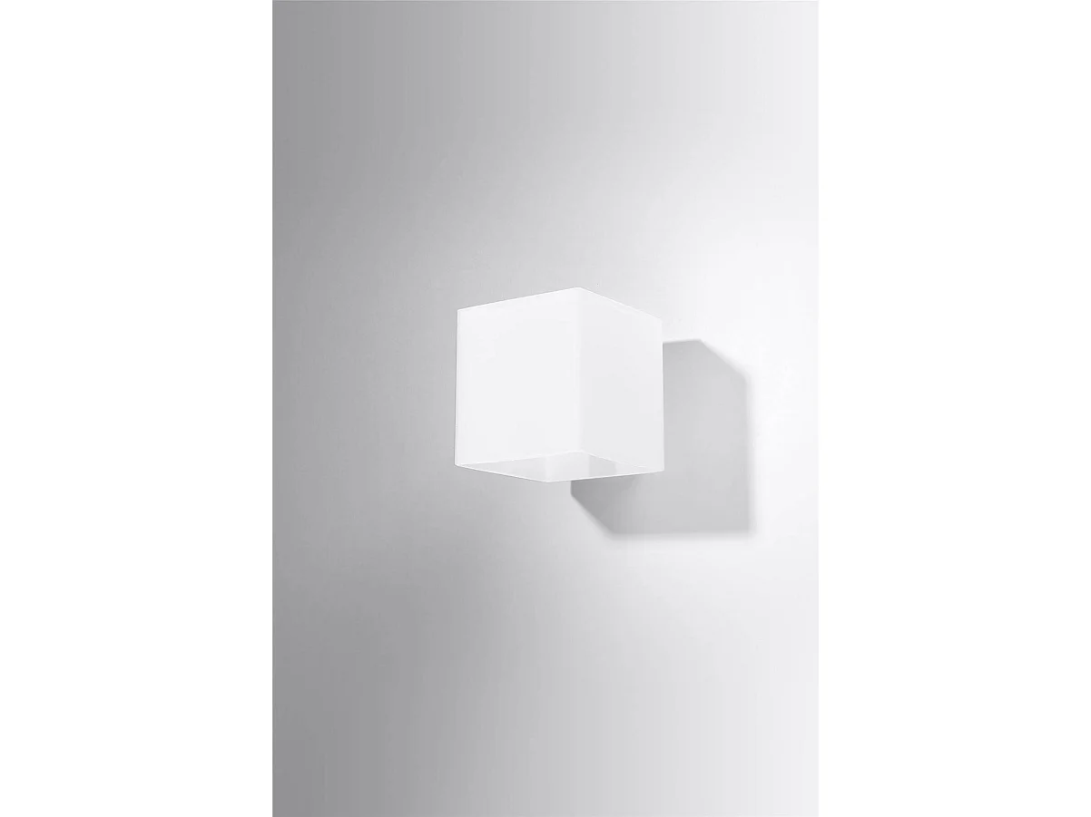 Sollux Applique murale à 1 lumière, blanc, G9