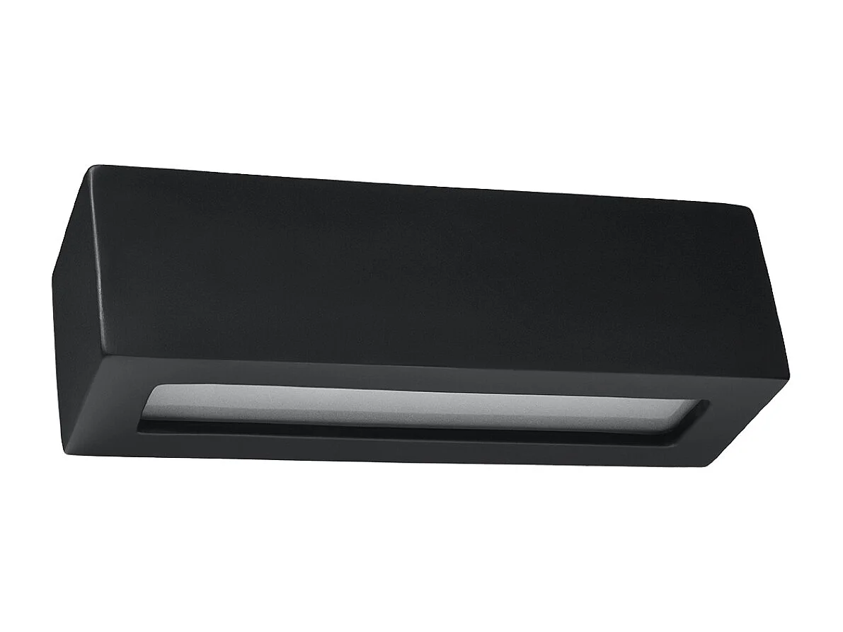 Sollux VEGA Appliques Up & Down Noir E27