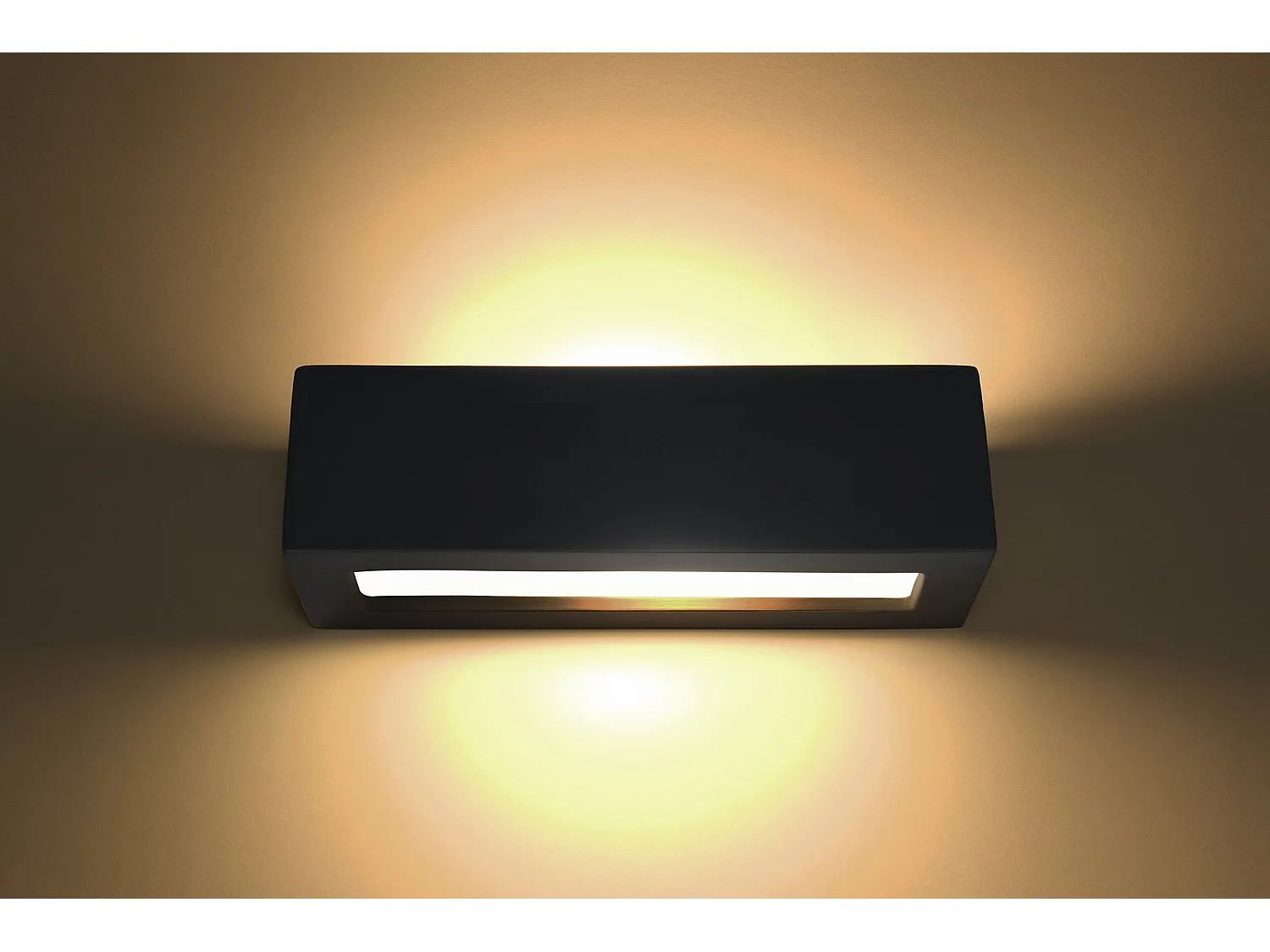 Sollux VEGA Appliques Up & Down Noir E27