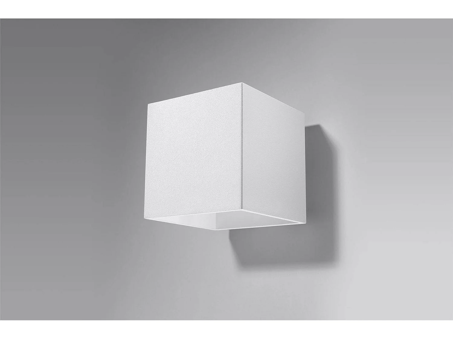 Sollux QUAD - 1 lámpara de pared Light Up Down Blanca, G9