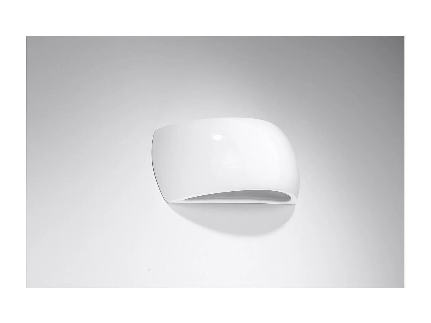 Sollux Lighting Pontius Lampada da parete Up & Down, bianca, 32 cm