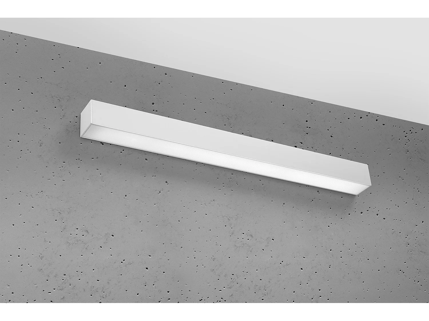 Integrierte LED flächenbündige lineare Wandleuchten Grau Applique lineari da incasso a LED integrate grigie