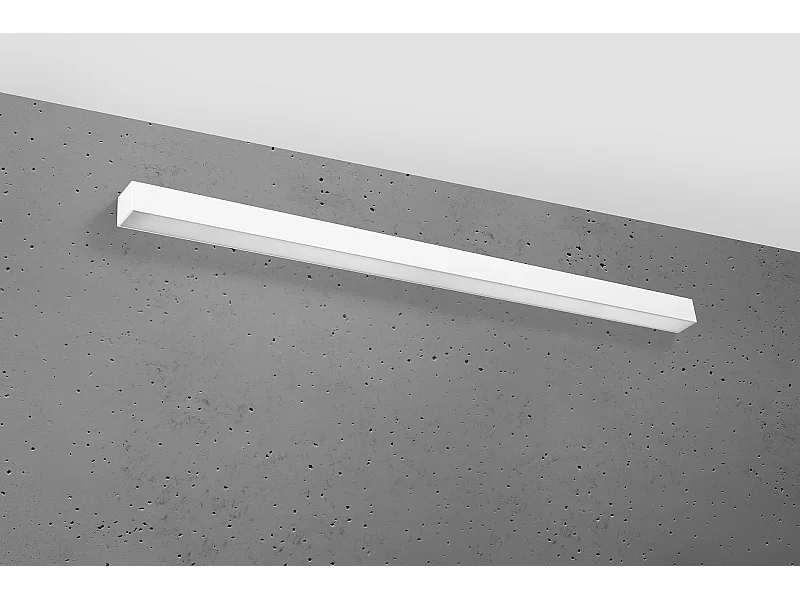 Integrierte LED-Wandleuchten Weiß 115cm 4000K Applique da incasso a LED integrate Bianco 115cm 4000K