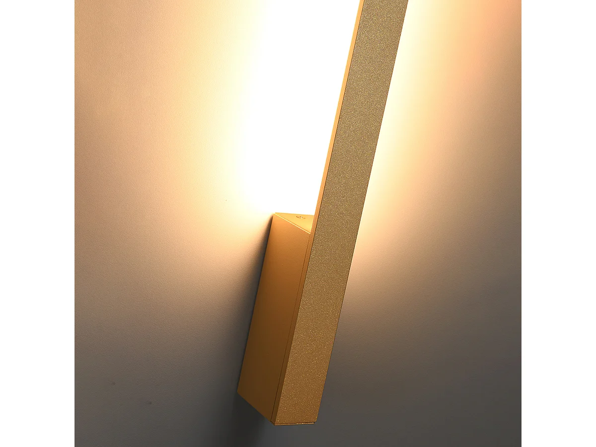 Sollux Lahti Applique Led Intégrée Doré