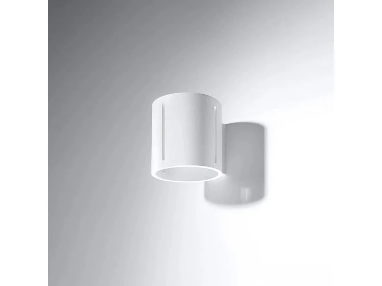 Sollux INEZ - 1 licht Flush Wandleuchte Weiß, G9