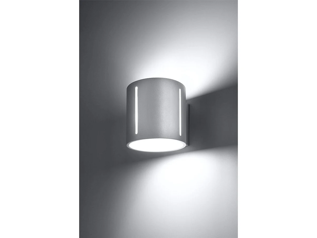 Sollux INEZ - 1 licht Flush Wandleuchte Weiß, G9