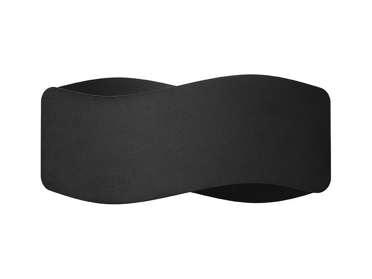 Sollux Lighting Tila Applique murale Up & Down, noire, 30 cm