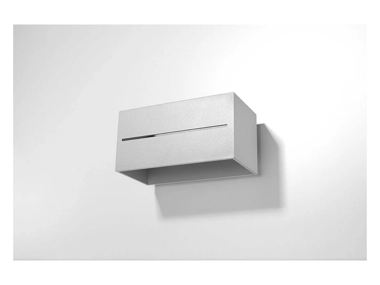 Sollux LOBO MAXI Plafonnier à 2 lumières vers le bas, gris clair